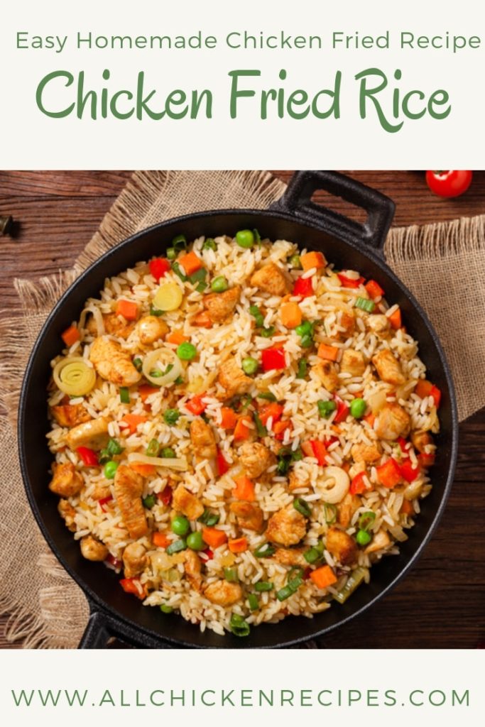 Chicken Fried Rice - Easy Chicken Fried Rice Restaurant Style