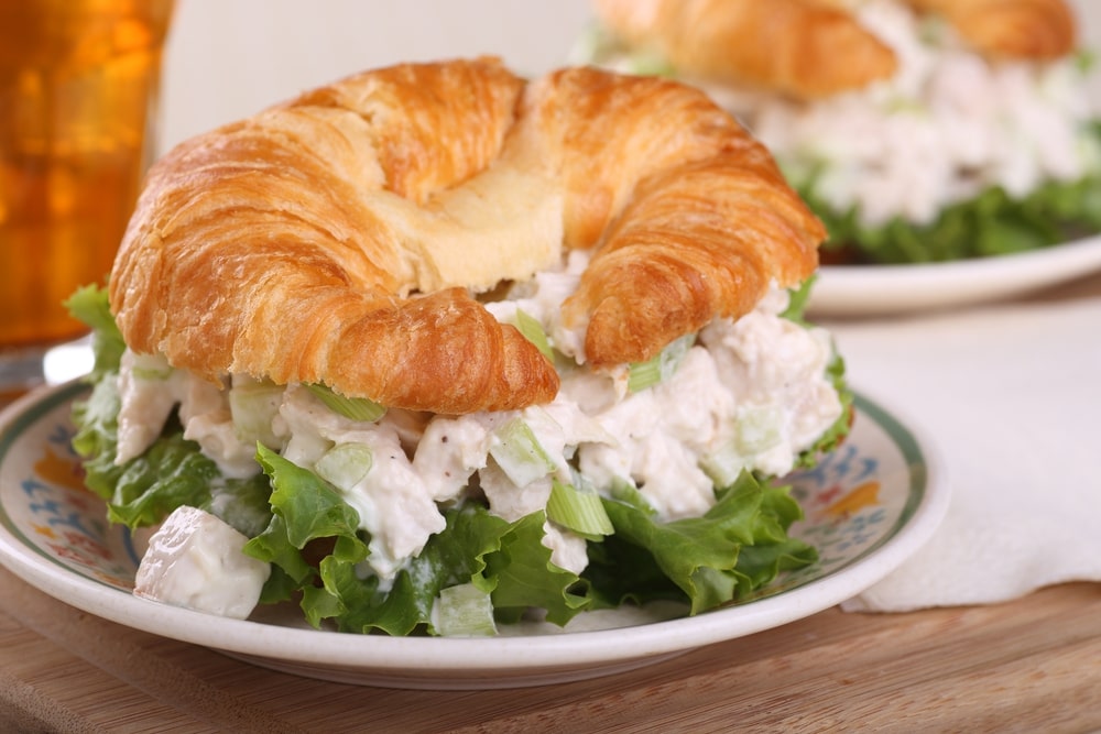 Chicken Salad Sandwich - Best Chicken Salad Sandwich Recipe with Grapes