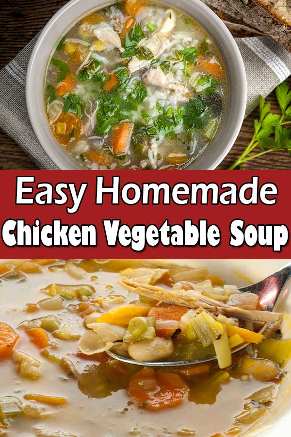 Chicken Vegetable Soup - Best Chicken Vegetable Soup Recipe Ever