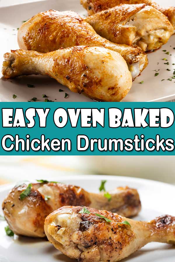 Baked Chicken Drumsticks - Crispy Oven Baked Chicken Drumsticks Recipe