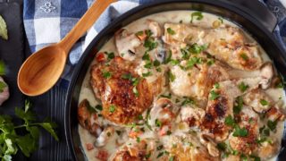 chicken fricassee