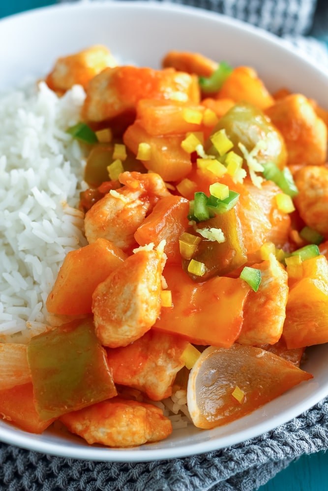 Slow Cooker Sweet and Sour Chicken - Crockpot Sweet and Sour Chicken