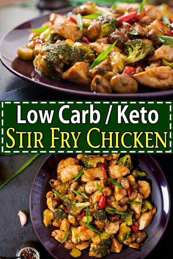 Keto Chicken Stir Fry - Low Carb Stir Fry Chicken With Vegetables
