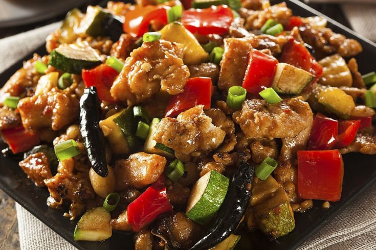 Keto Kung Pao Chicken - Low Carb Chinese Kung Pao Chicken