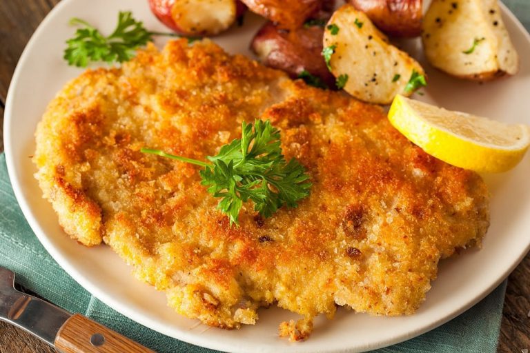 Keto Chicken Cutlets - Low Carb Chicken Cutlets Parmesan (Baked+Fried)