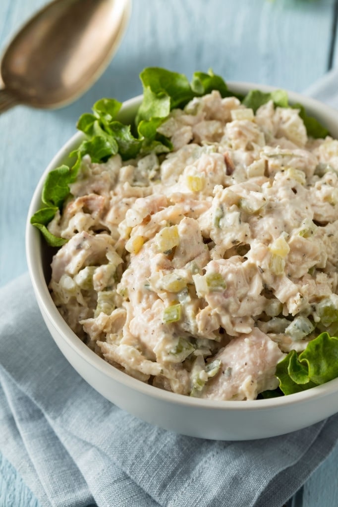 Keto Chicken Salad - Easy Low Carb Chicken Salad in 10 Minutes