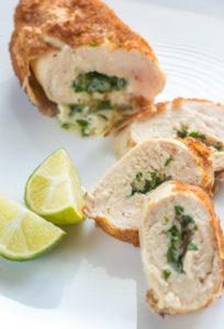 Keto Chicken Kiev - (Baked And Air Fryer) Low Carb Chicken Kiev