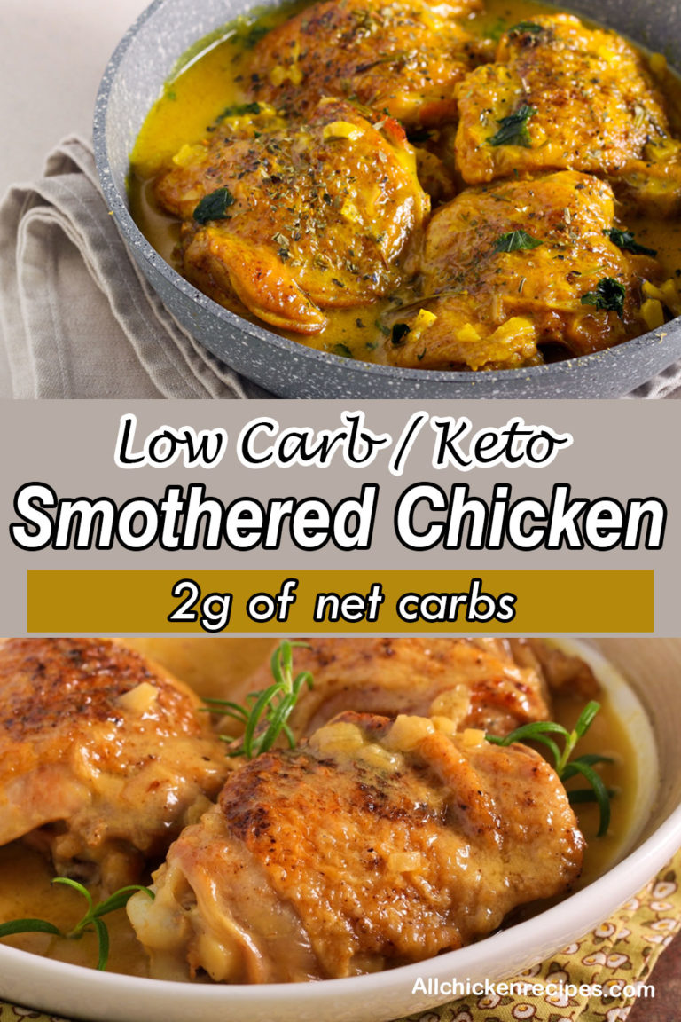 Keto Smothered Chicken - (Low Carb) Smothered Chicken Thighs