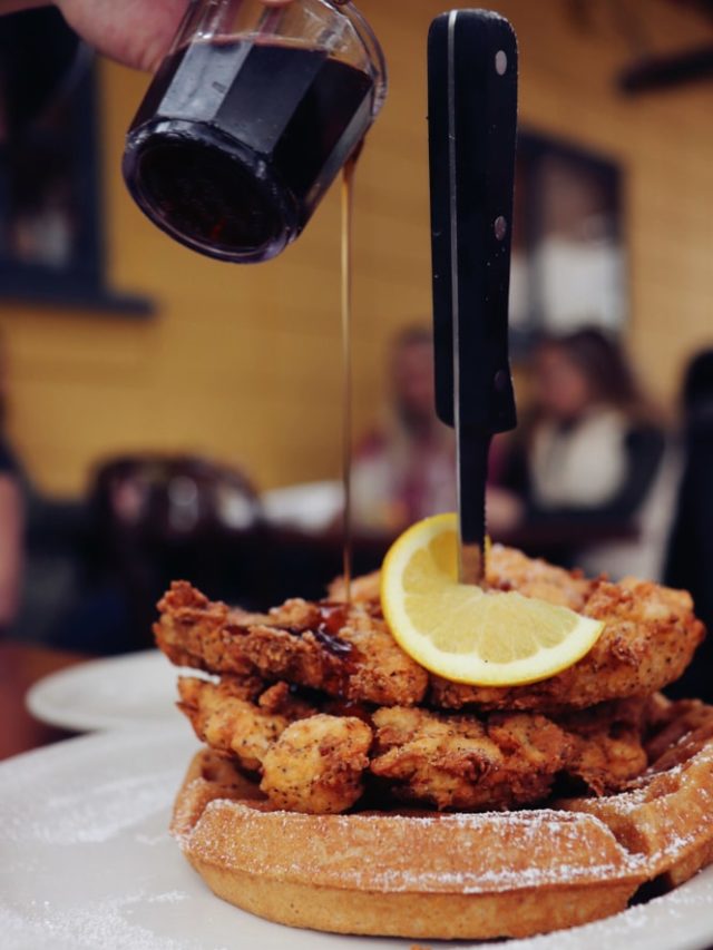 keto chicken and waffles delish