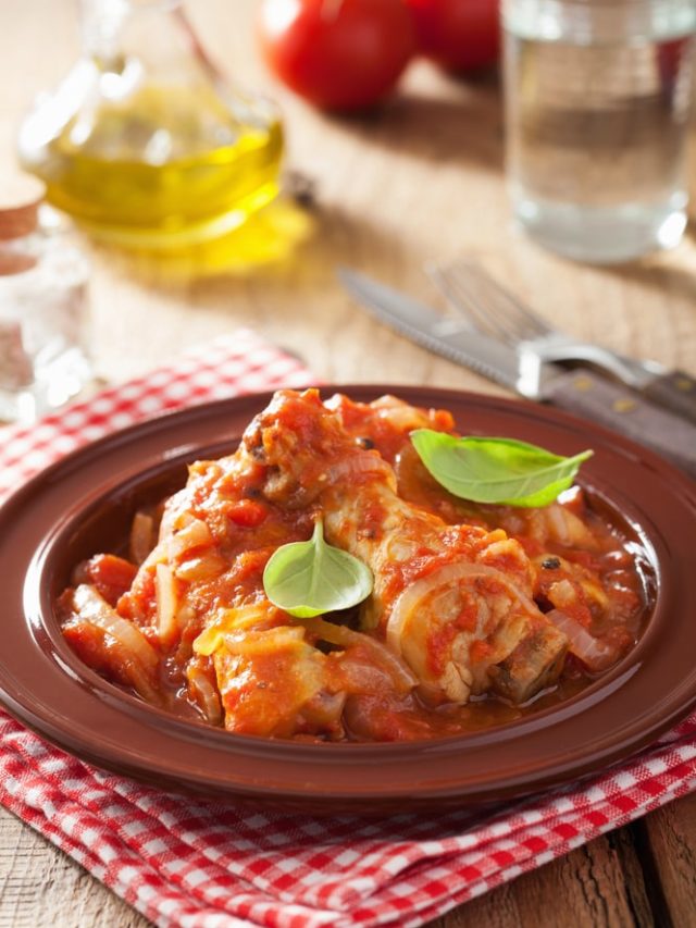 keto chicken cacciatore slow cooker