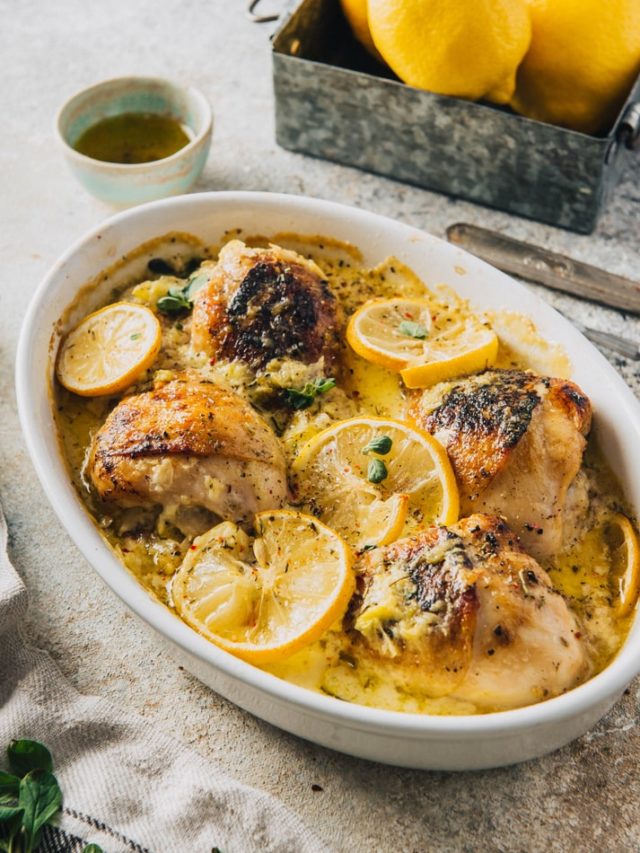 keto lemon chicken thighs