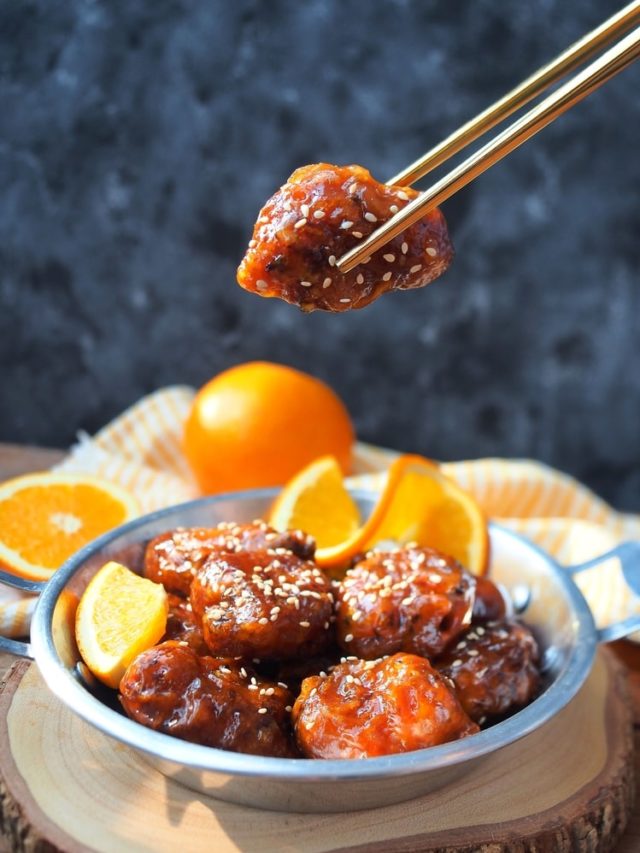 keto orange chicken with sugar free marmalade