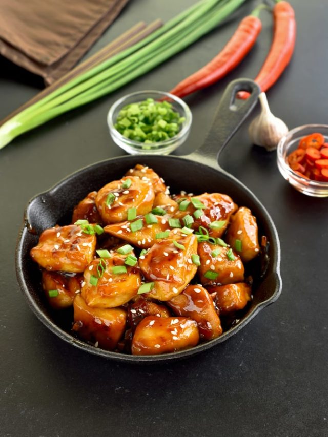 keto teriyaki chicken and broccoli