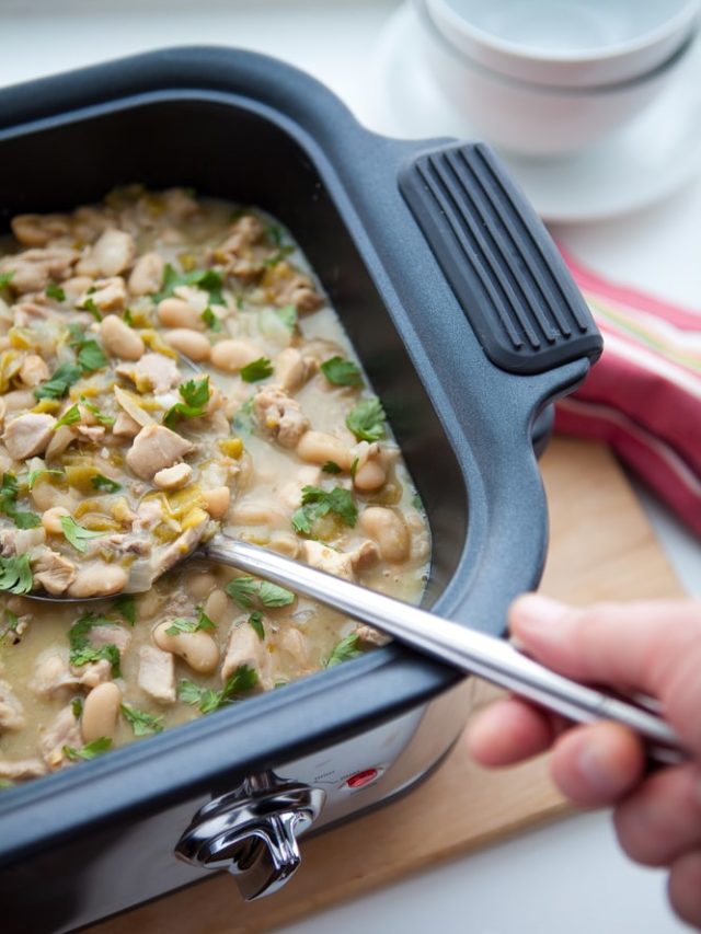 keto white chicken chili crockpot