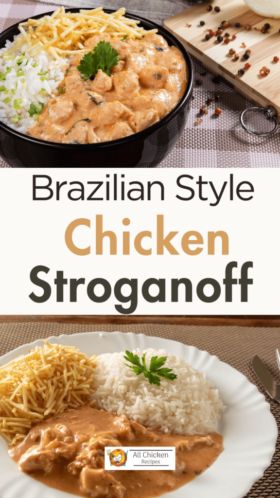 Brazilian Chicken Stroganoff