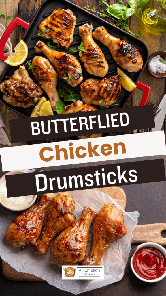 Butterflied Chicken Drumsticks