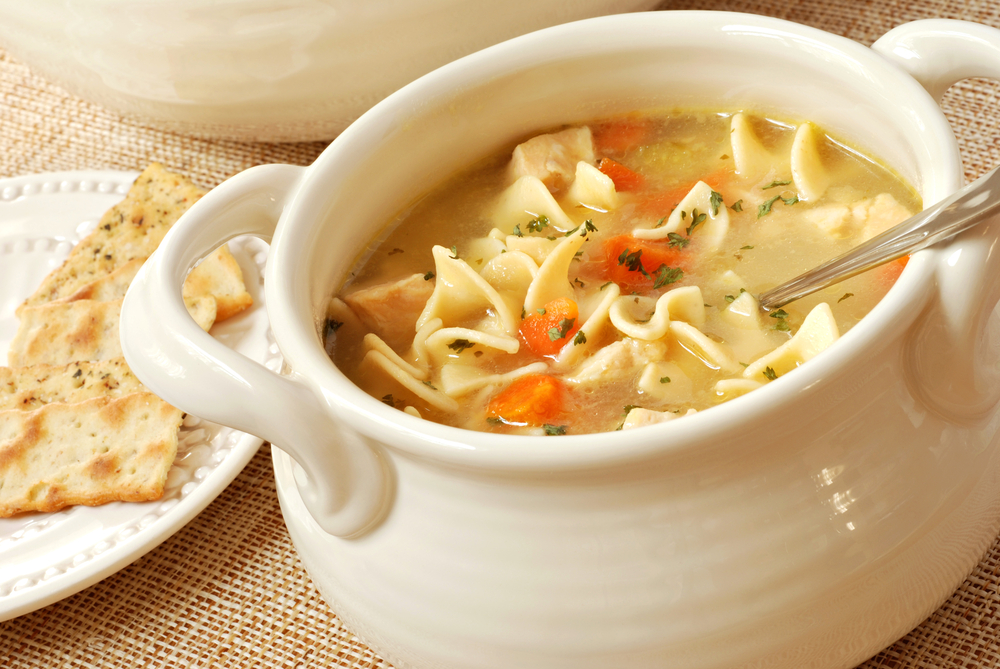 Creamy Crockpot Chicken Noodle Soup