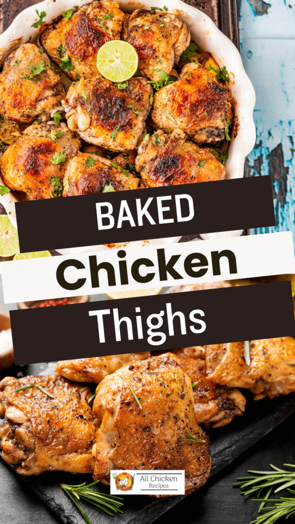 Crispy Baked Chicken Thighs