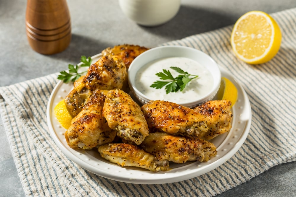 Crockpot Lemon Pepper Chicken