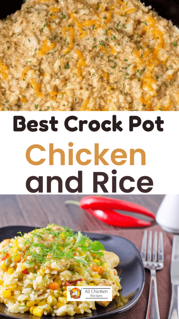 Easy Crock Pot Chicken and Rice