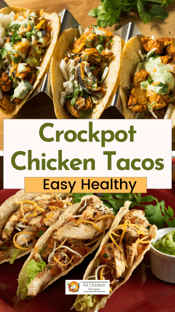 Easy Crockpot Chicken Tacos