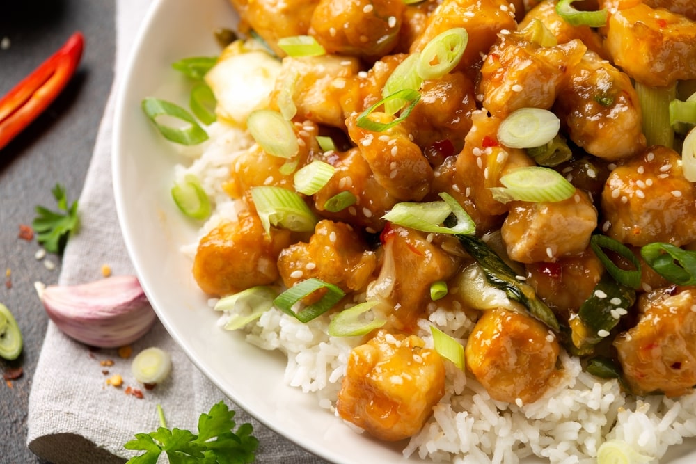 Easy PF chang's spicy chicken