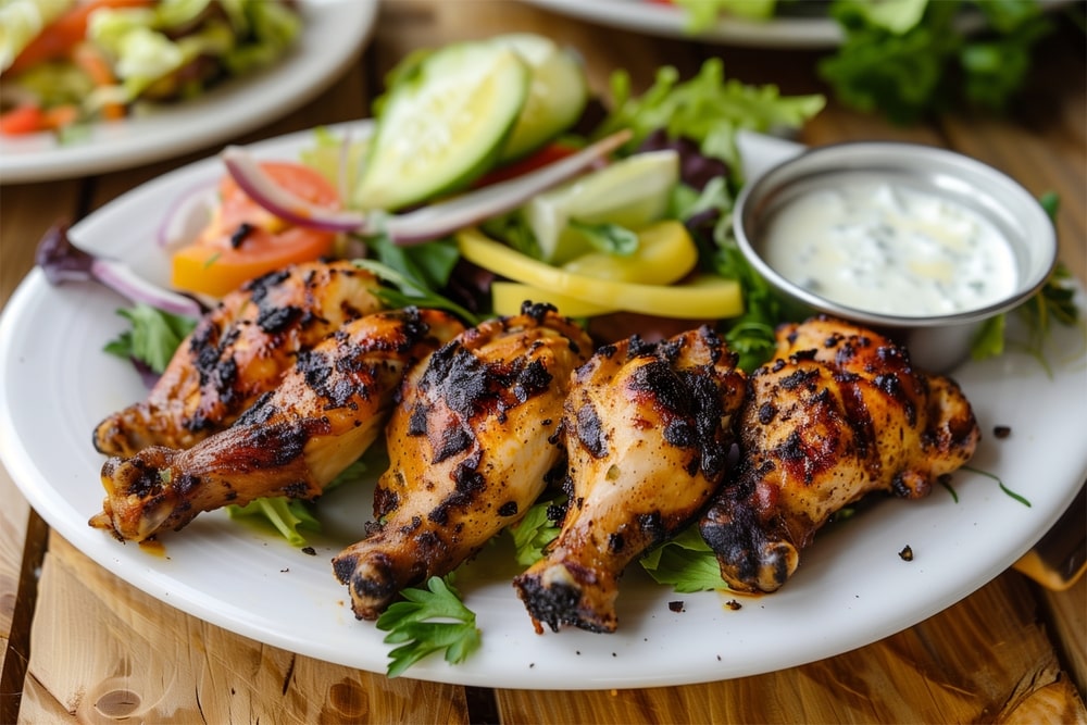 Grilled Butterflied Chicken Drumsticks