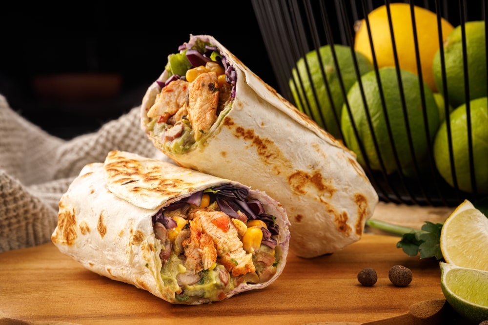 Grilled Chicken Burrito