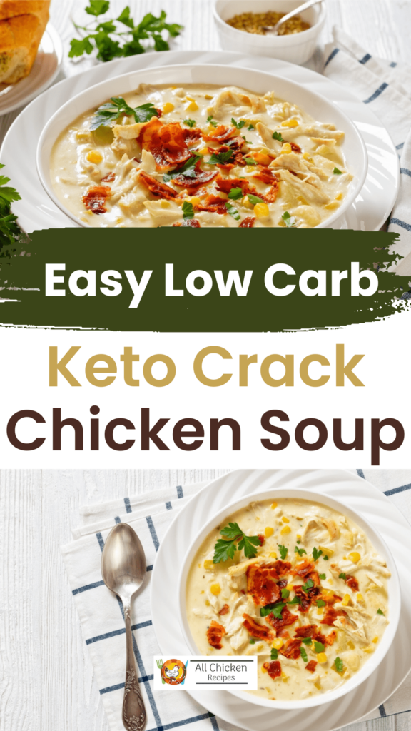 Keto Crack Chicken Bacon Soup