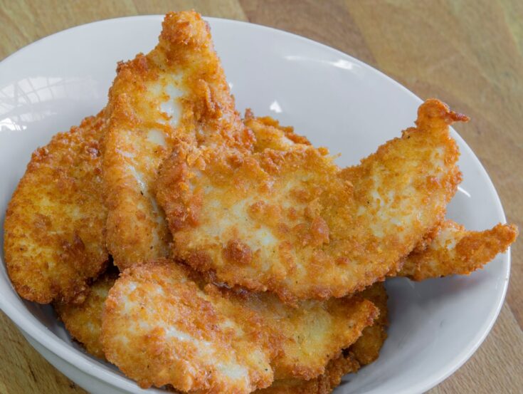 Keto Fried Chicken Tenders