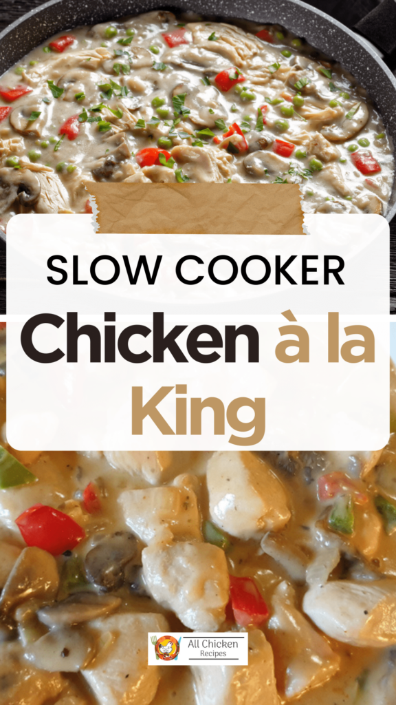 Slow-Cooked Chicken a la King