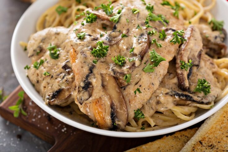 chicken marsala pasta