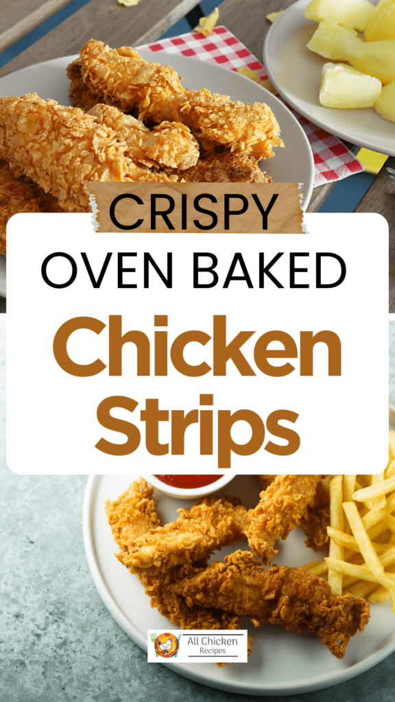 Crispy baked Chicken Strips