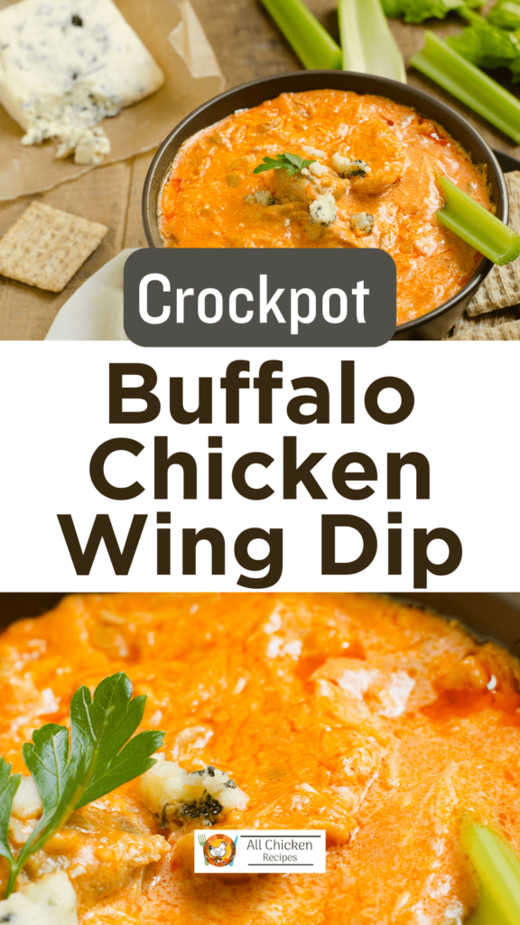 Crock Pot Buffalo Chicken Wing Dip