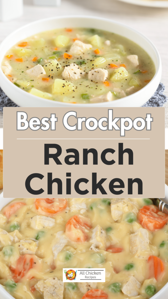 Crock Pot Ranch Chicken