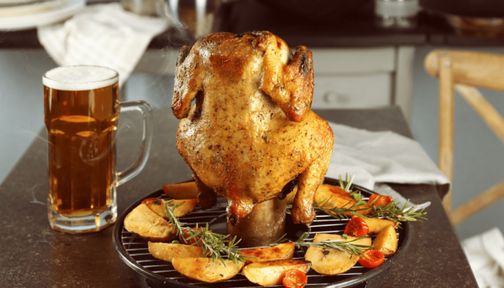 Easy Beer Can Chicken