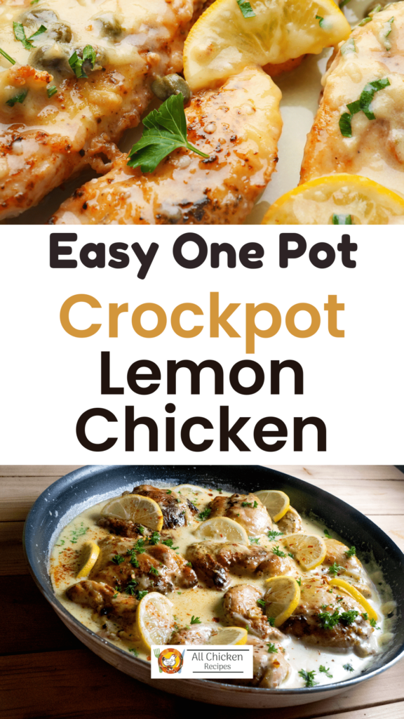 Slow Cooker Lemon Chicken