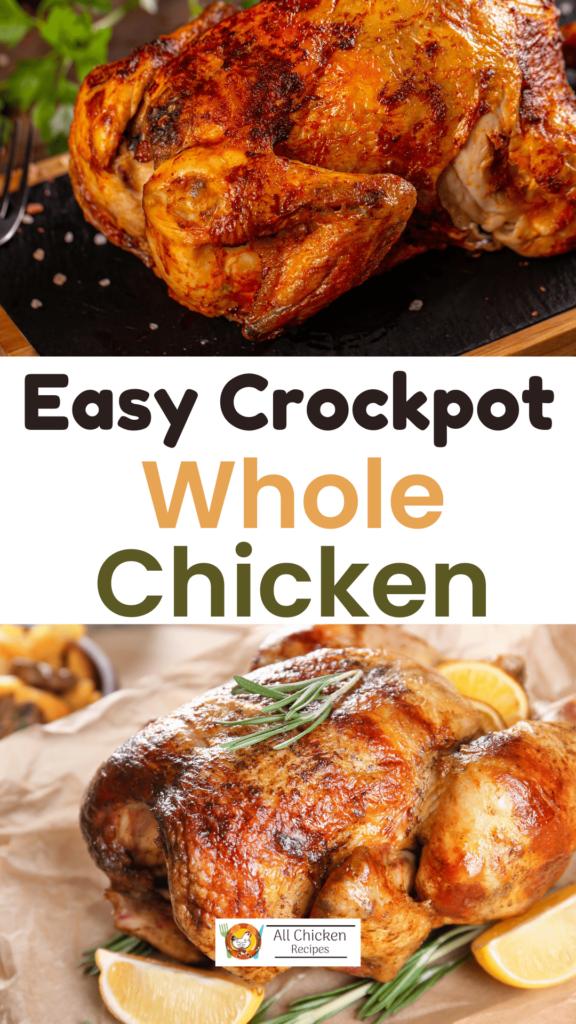 Slow Cooker Whole Chicken