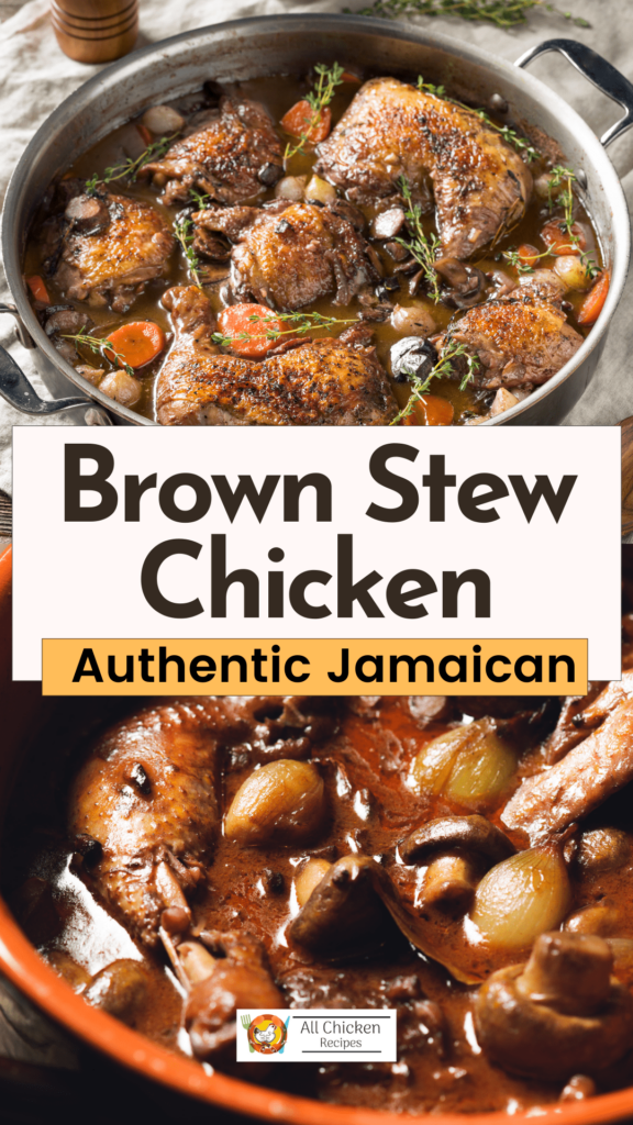 Authentic Brown Stew Chicken