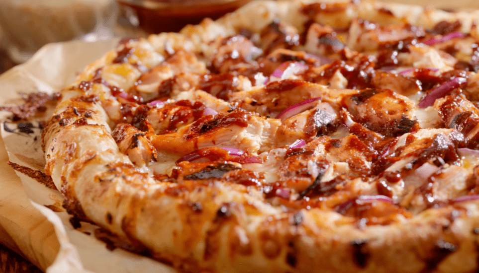 Easy BBQ Chicken Pizza