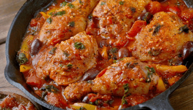 Slow Cooker Chicken Cacciatore