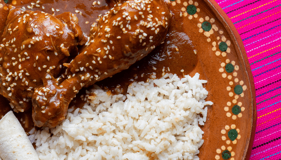 Chicken Mole with homemade sauce