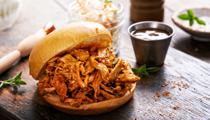 Crockpot Chicken Sandwiches