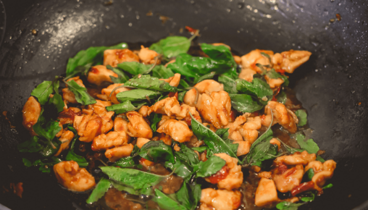 Easy Basil Chicken