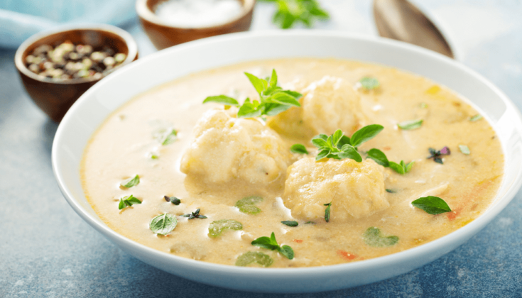 Easy Chicken Dumpling Soup