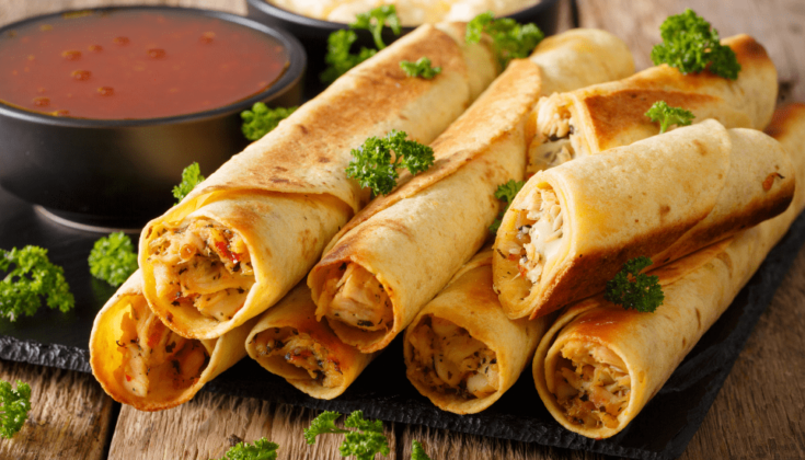 Easy Chicken Taquitos