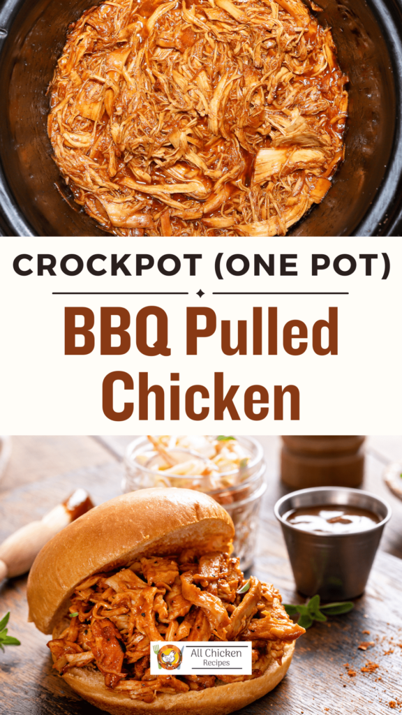 Easy Crockpot BBQ Pulled Chicken