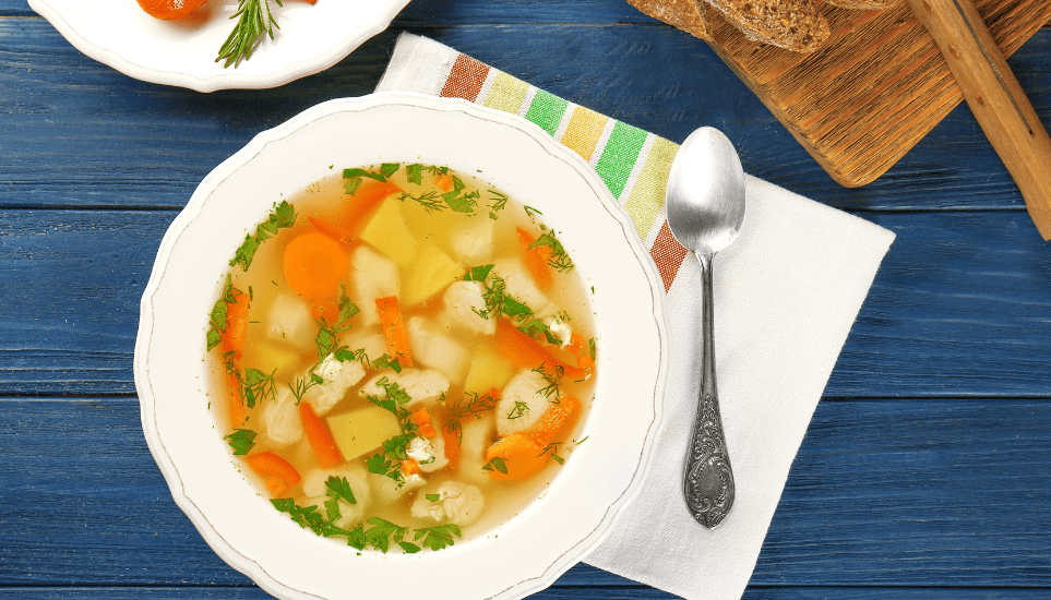 Easy Crockpot Chicken Vegetable Soup