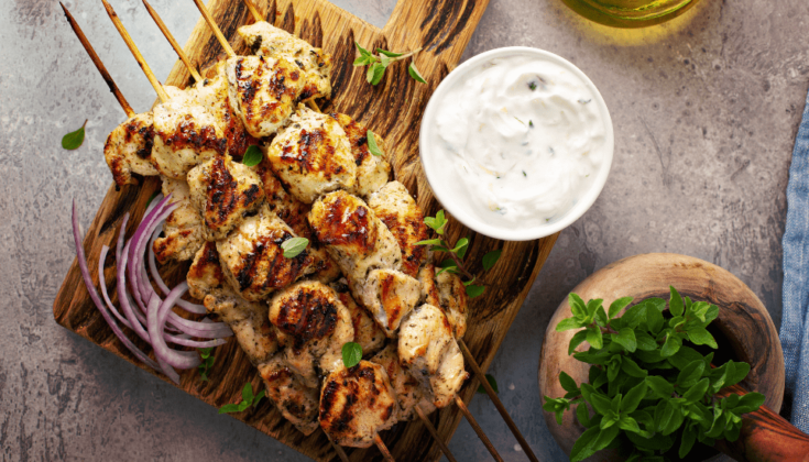 Greek Chicken Souvlaki