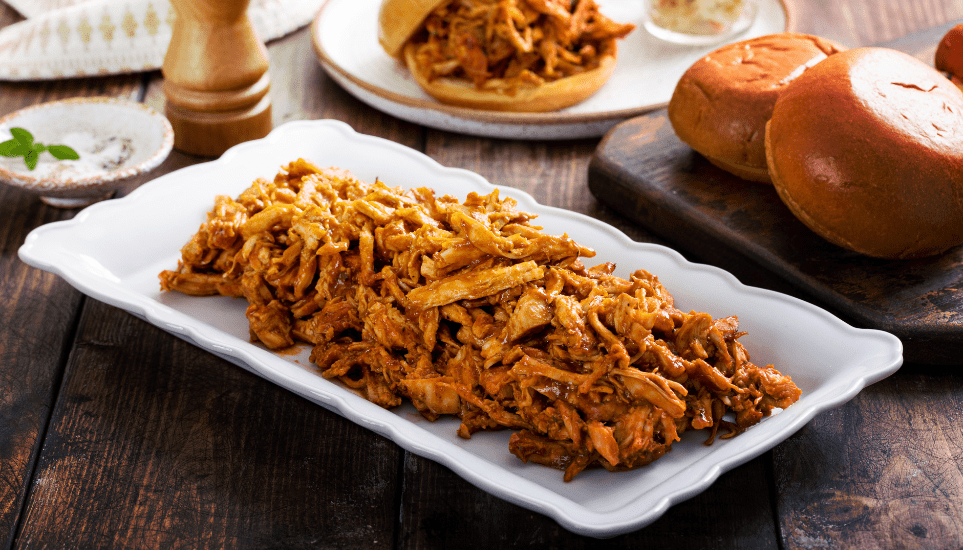 Slow Cooker BBQ Pulled Chicken